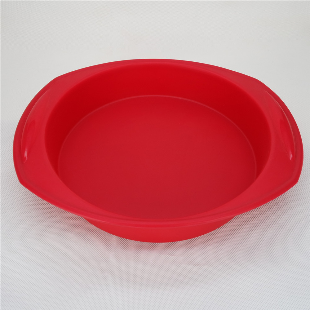 CXKP-2005F silicone bakeware -Round cake pan with handle