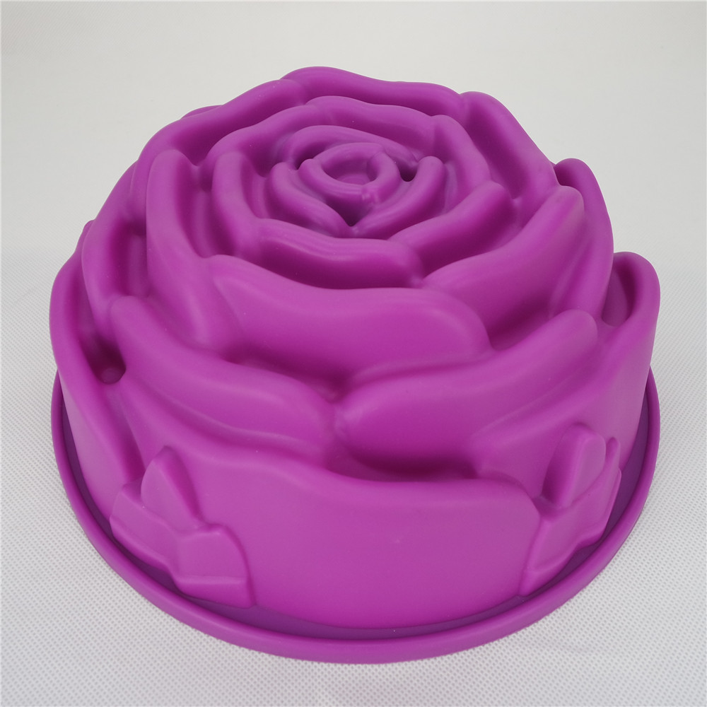 CXKP-2046 silicone bakeware -Rose Cake Form