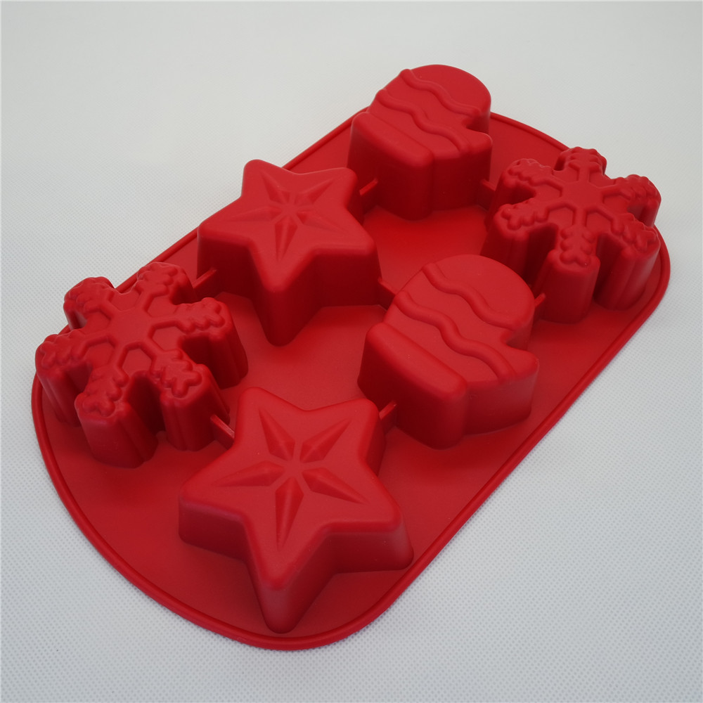 CXKP-3050d 6 cups silicone mould