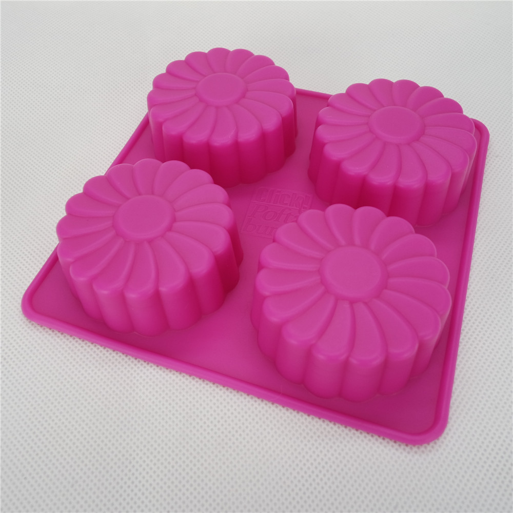 CXKP-2048X Silicone bakeware-Chrysanthemum Cake Form