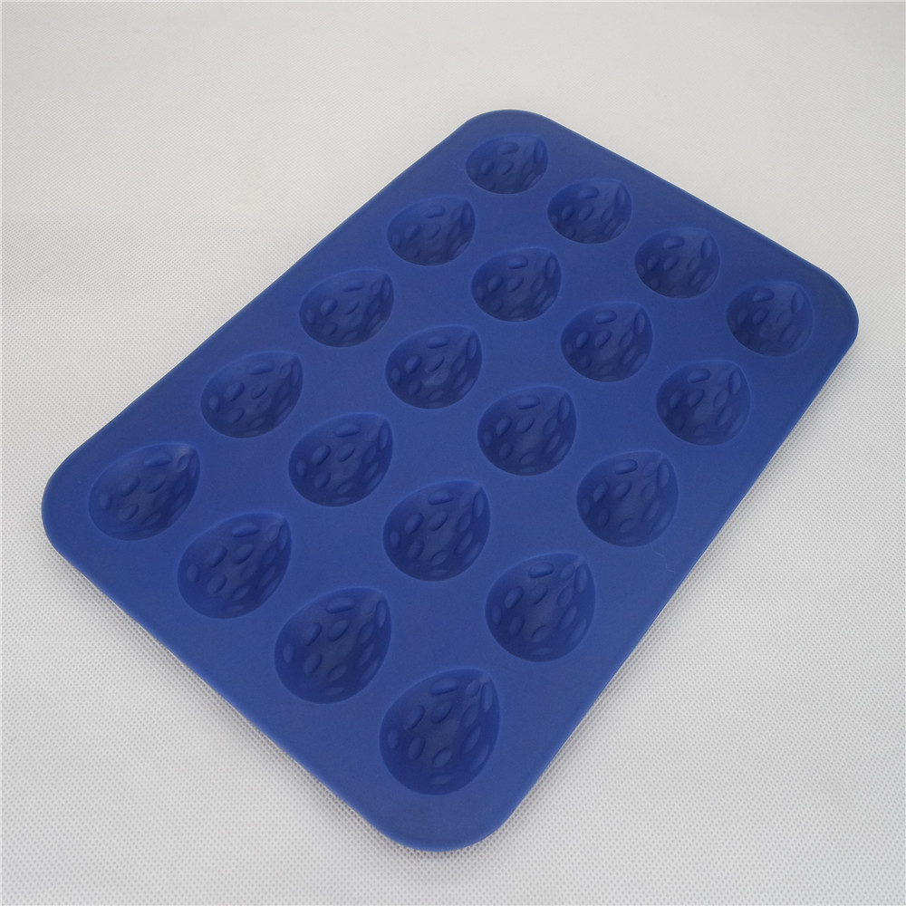 CXKP-3052	Silicone Bakeware - 20 pc Silicone Nut Pastry Mold