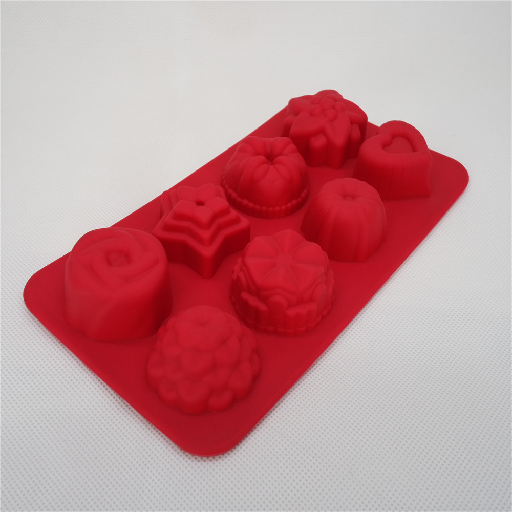 CXIT-5041	Silicone Ice tray-8cavity flower