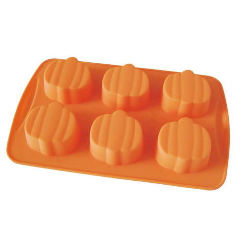 CXKP-3057	Silicone Bakeware - 6cup pumpkin