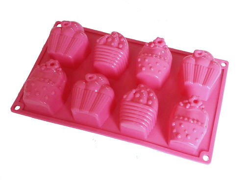 CXKP-7080	Silicone Bakeware Baking Cup & Pudding Mould 8-Cup