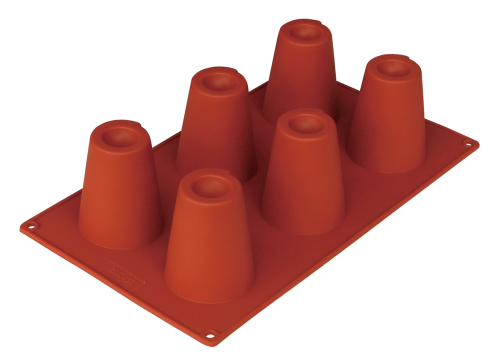 CXHP-038D	silicone bakeware 6-Cup