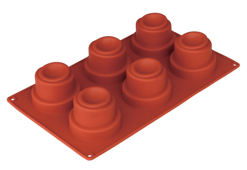CXHP-041D	silicone bakeware 6-Cup