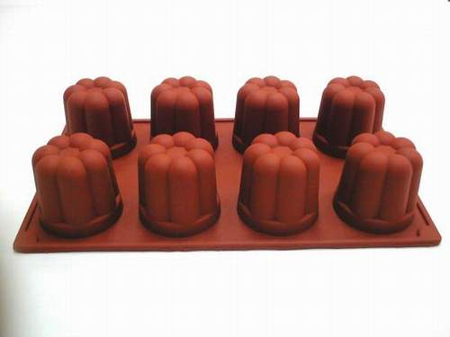 CXKP-2047a	Silicone Bakeware -8cup silicone cake &pudding mould